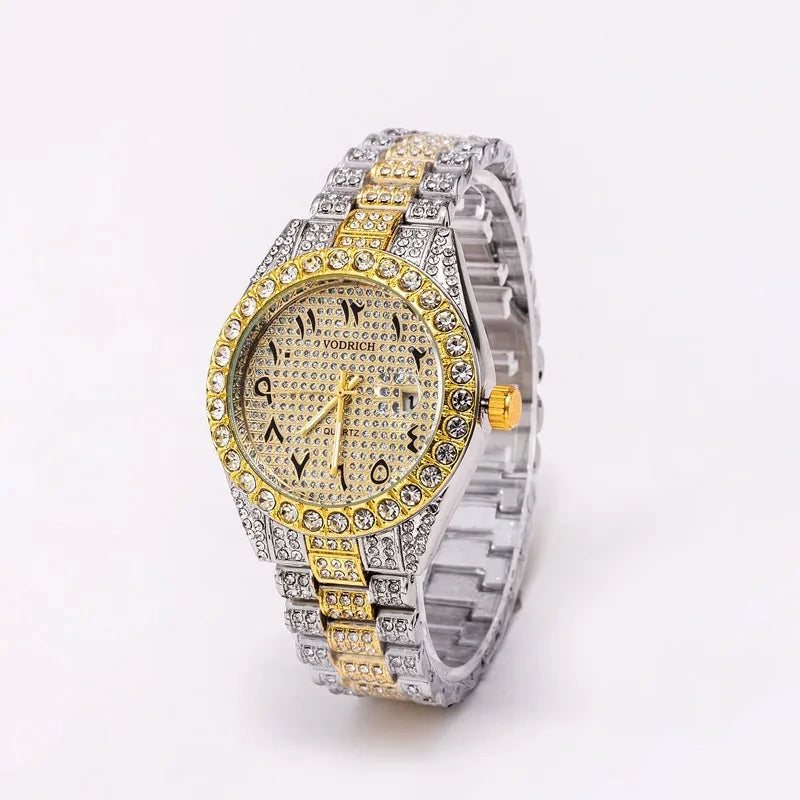 Business Solid Color Single Folding Buckle Quartz Women's Watches