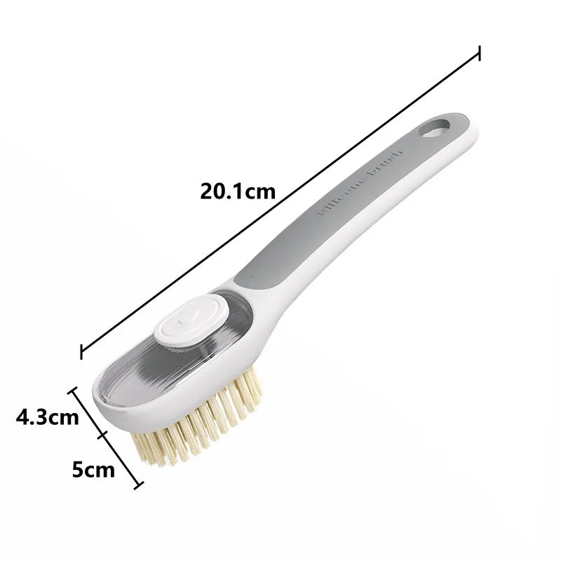 Casual Elegant Solid Color PET Nylon Yarn Cleaning Brush Household & Cleaning Supplies