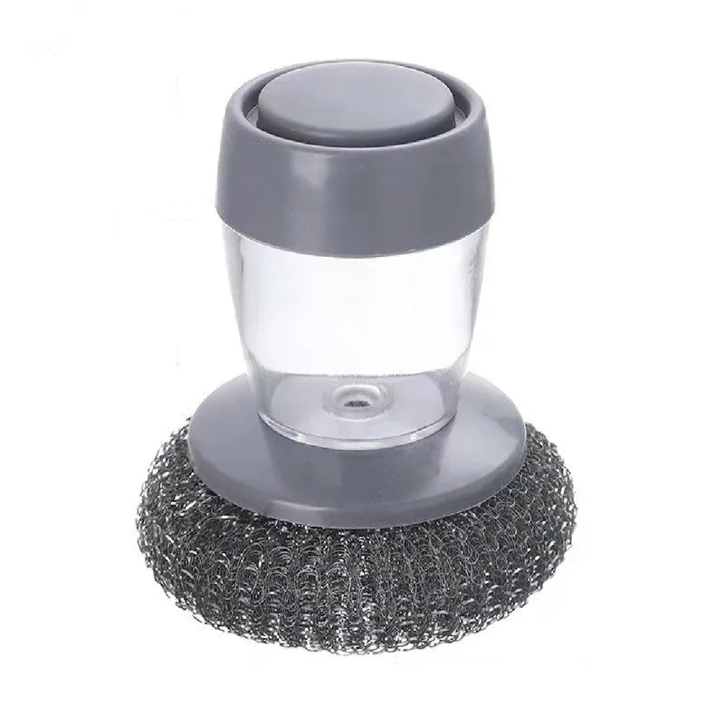 High quality long handle liquid washing pot brush stove dish cleaning brush kitchen household decontamination dishwashing brush long handle pot brush