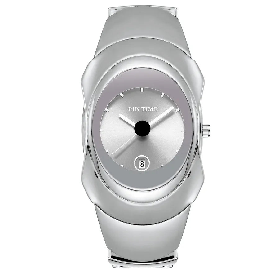 Casual Geometric Butterfly Double Snap Quartz Women's Watches