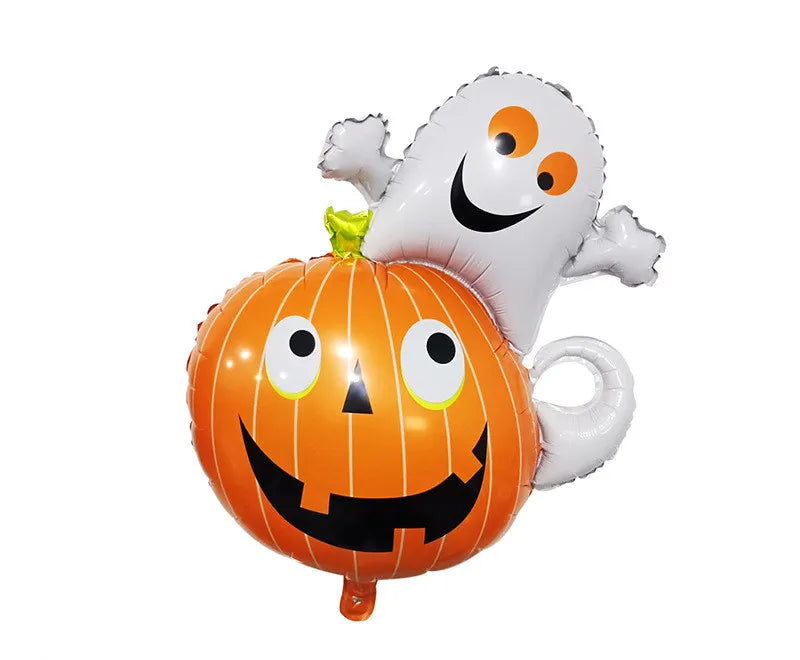 Halloween Pumpkin Bat Skull Aluminum Film Party Balloons Party Supplies Balloons