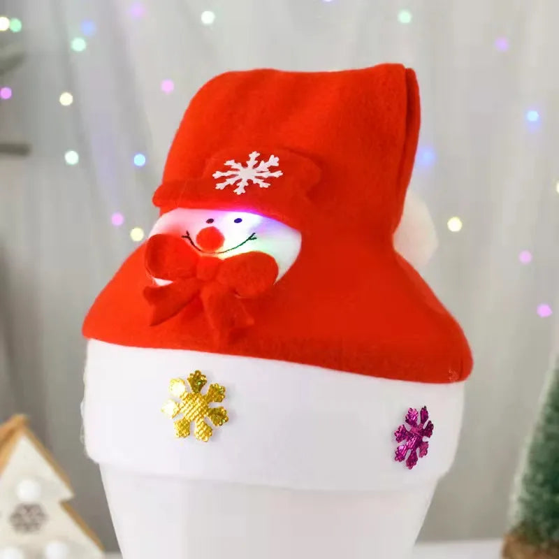 Christmas Cute Cartoon Nonwoven Party christmas hat