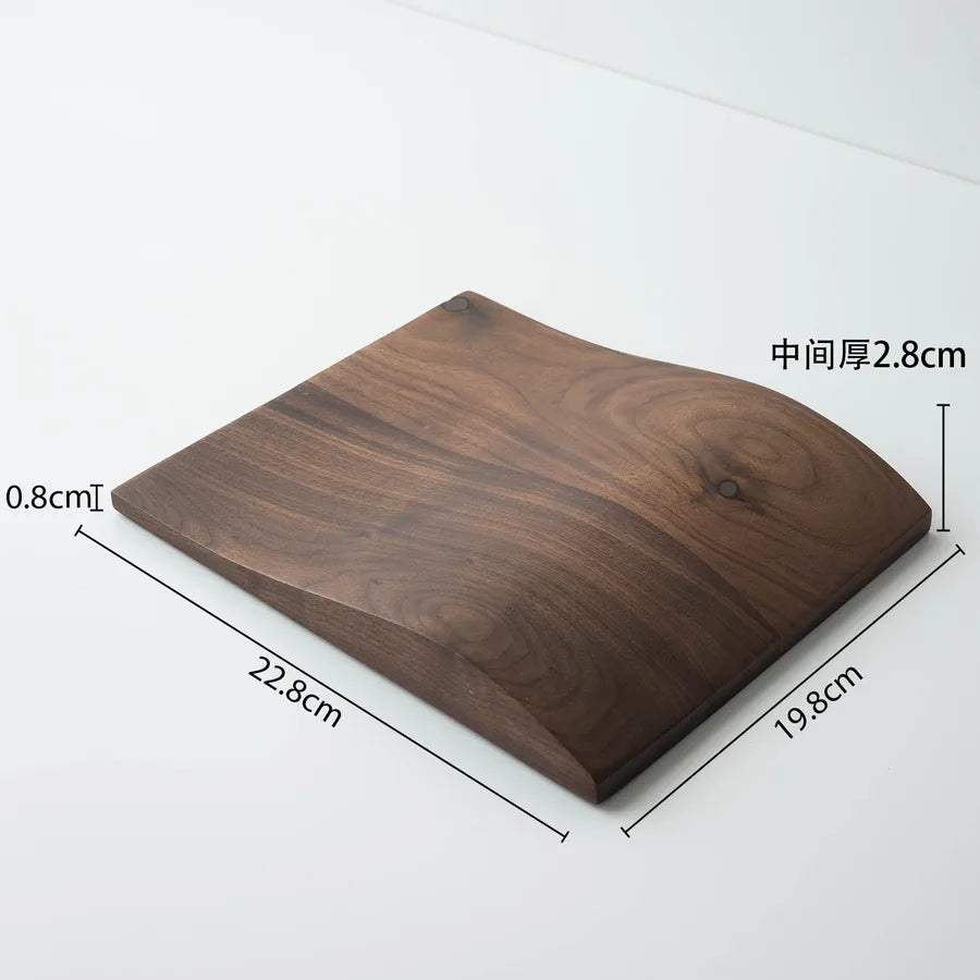 Walnut Jewelry Display Stand Bracelet Necklace Earring Rack Ring Holder Jewelry Tray Combination Fashion Accessory Showcase