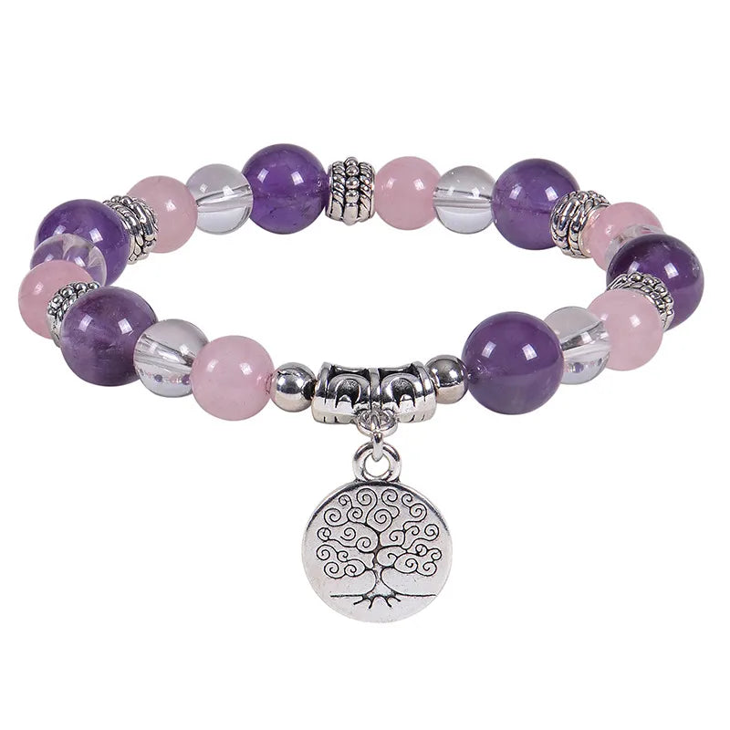 Simple Style Classic Style Round natural stone Bracelets In Bulk