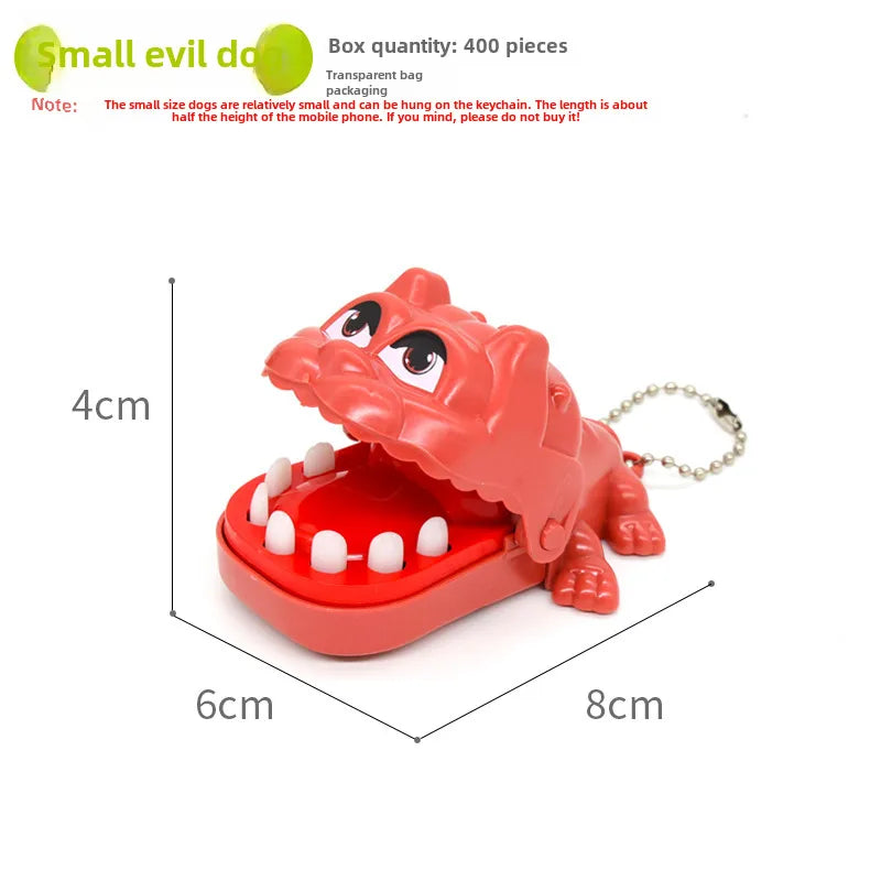 Crocodile toy finger biting mouth shark biting toy children's trick fun TikTok teeth biting hand crocodile