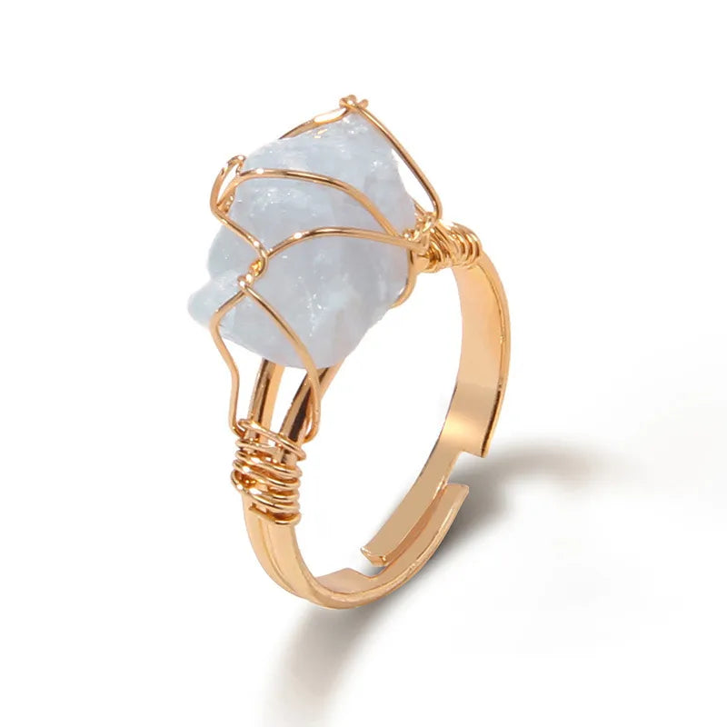 fashion irregular crystal rings 1 piece