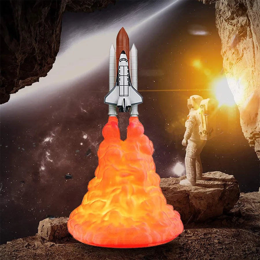 Casual Simple Style Rocket Plastic Lighting Accessories