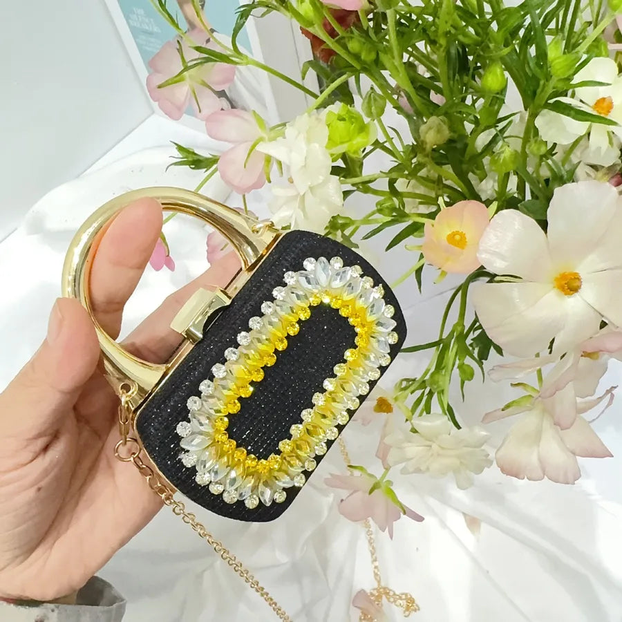 Acrylic Geometric Square Evening Bags
