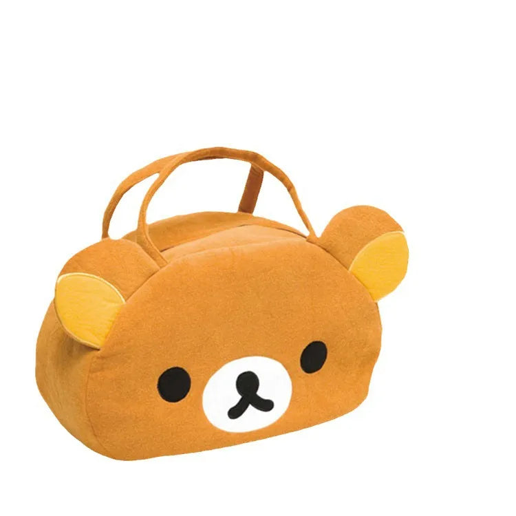 Cute cartoon bear travel bag handbag satchel storage bag for girlfriend birthday gift new bag