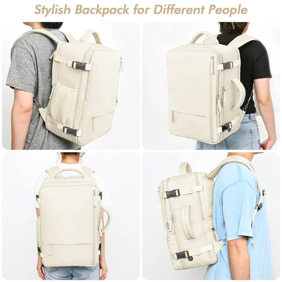 new student casual backpack schoolbag women's large capacity multi-functional computer backpack travel backpack