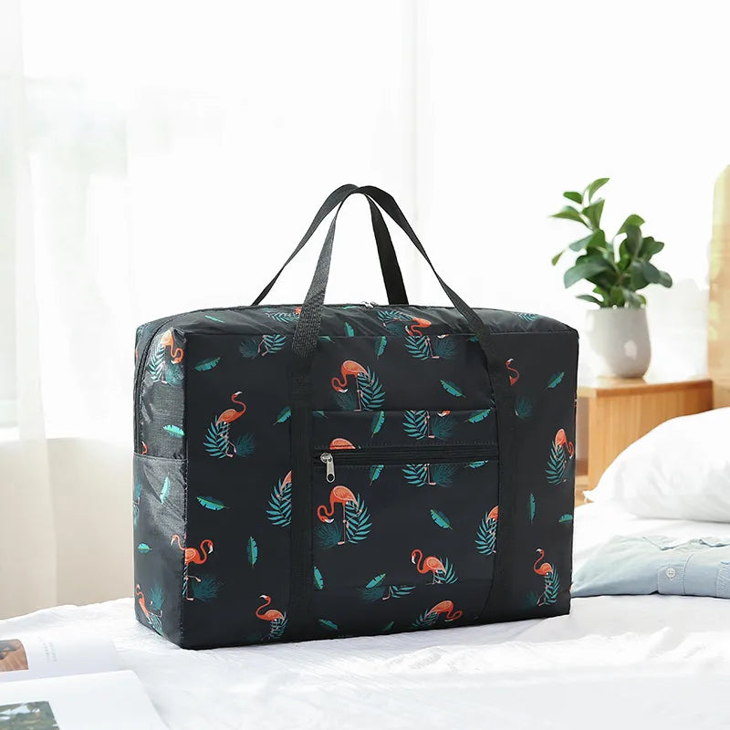 waterproof foldable printing enlarged travel bag wholesale nihaodropshipping
