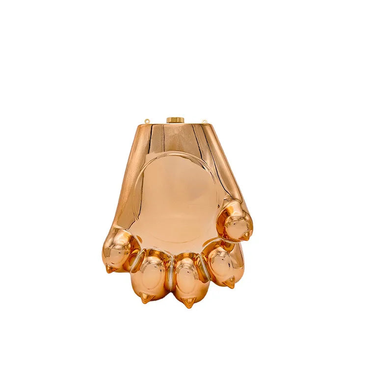 Acrylic Hand-shaped brush Hand-shaped brush Evening Bags