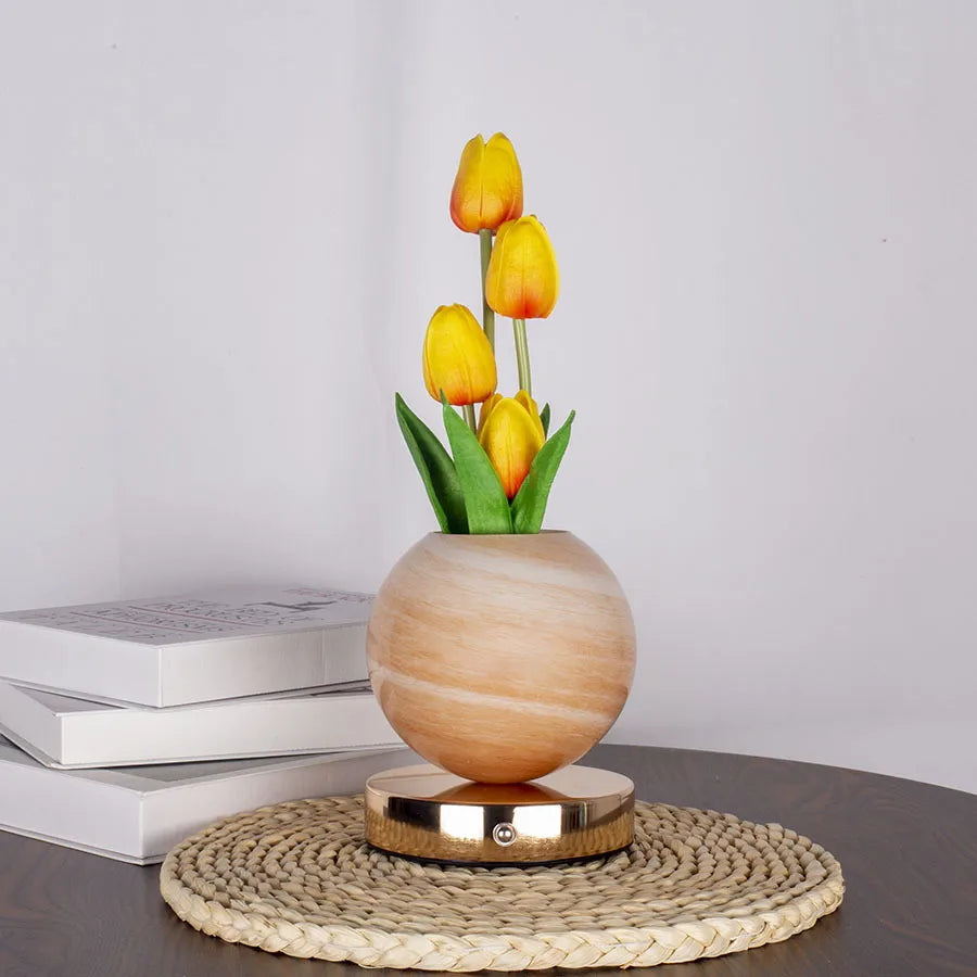 Romantic tulips Glass Lighting Accessories