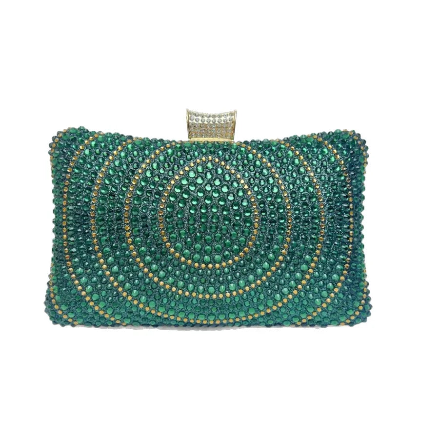 Fashionable Versatile Luxury Rhinestone Evening Bag High-End Sensation Lady Handheld Bag Women Elegant Atmosphere Dinner Bag