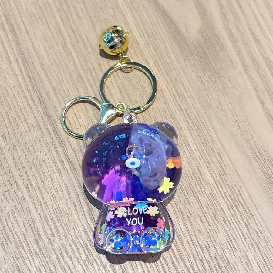 1 Piece Cute Cartoon Character Acrylic Unisex Bag Pendant Keychain