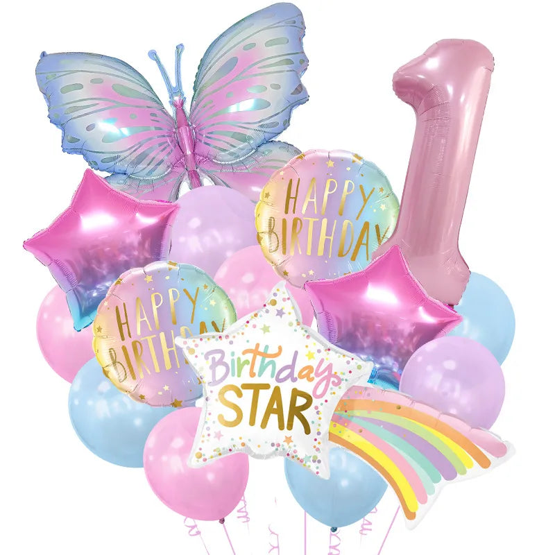 Birthday Simple Style Classic Style Color Block Aluminum Film Holiday Daily Balloons