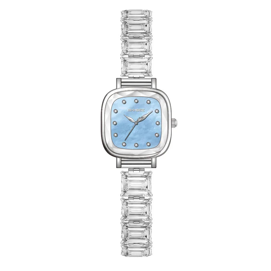 Elegant Modern Style Rectangle Jewelry Buckle Quartz Watch Women's Watches