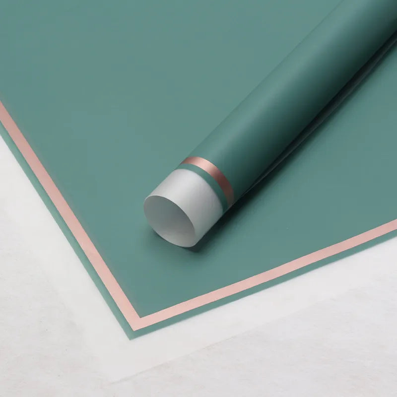 Elegant Romantic Solid Color Korean Plain Paper Daily Date Korean Floral Wrapping Paper Party Supplies Gift Wrapping Supplies 1 Pack of 20 Sheets