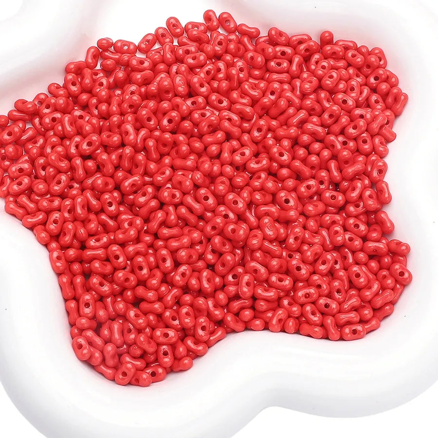 1 Set Arylic Solid Color Beads