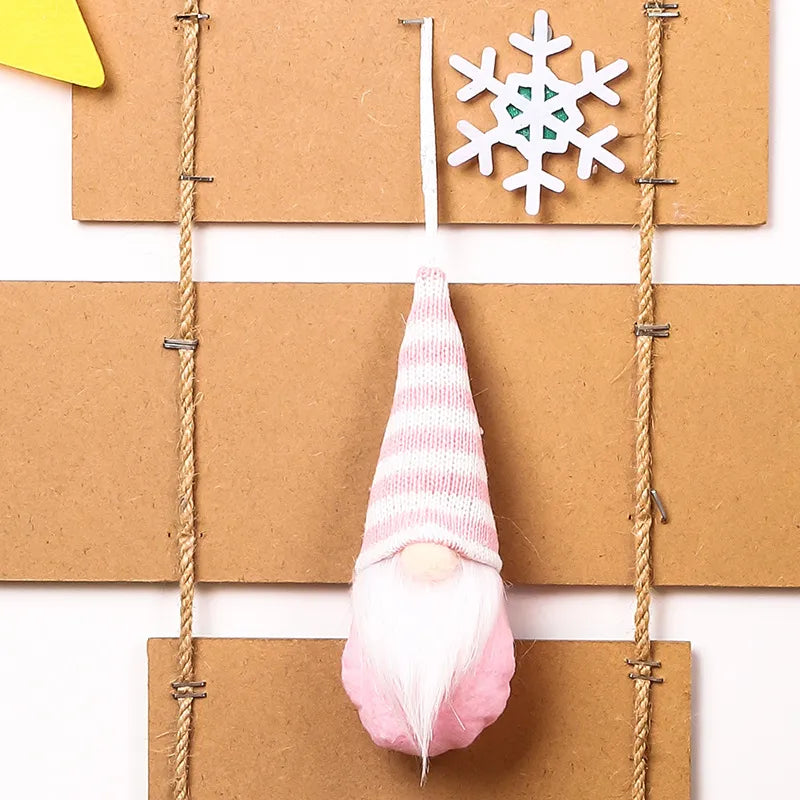 Christmas Cartoon Style Simple Style Classic Style Color Block Holiday Festival Hanging Ornaments