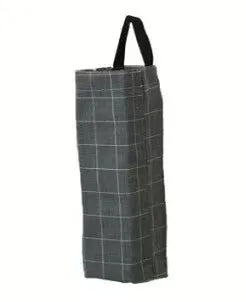Japanese Style Leaves Plaid Butterfly Polyester storage bag