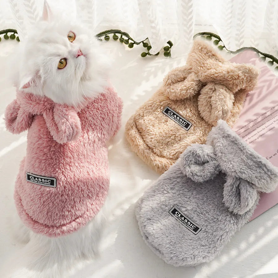 Simple Style Polyester Solid Color Pet Clothing