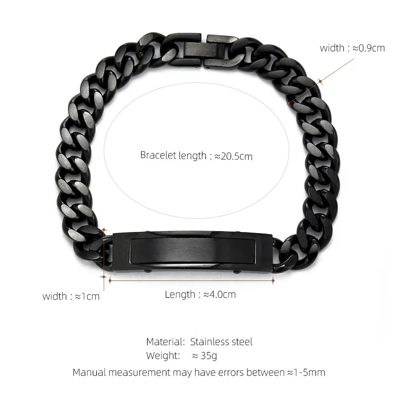 Casual Hip-Hop Punk Geometric 304 Stainless Steel 18K Gold Plated Unisex Bracelets
