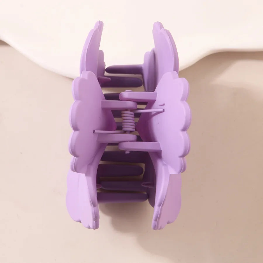 Sweet Women's Plumeria Plastic Stoving Varnish Hair Claws