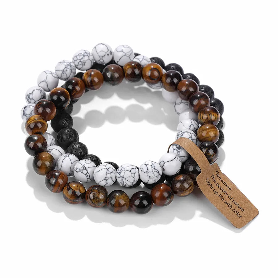 Simple Style Fruit natural stone Crystal Bracelets In Bulk