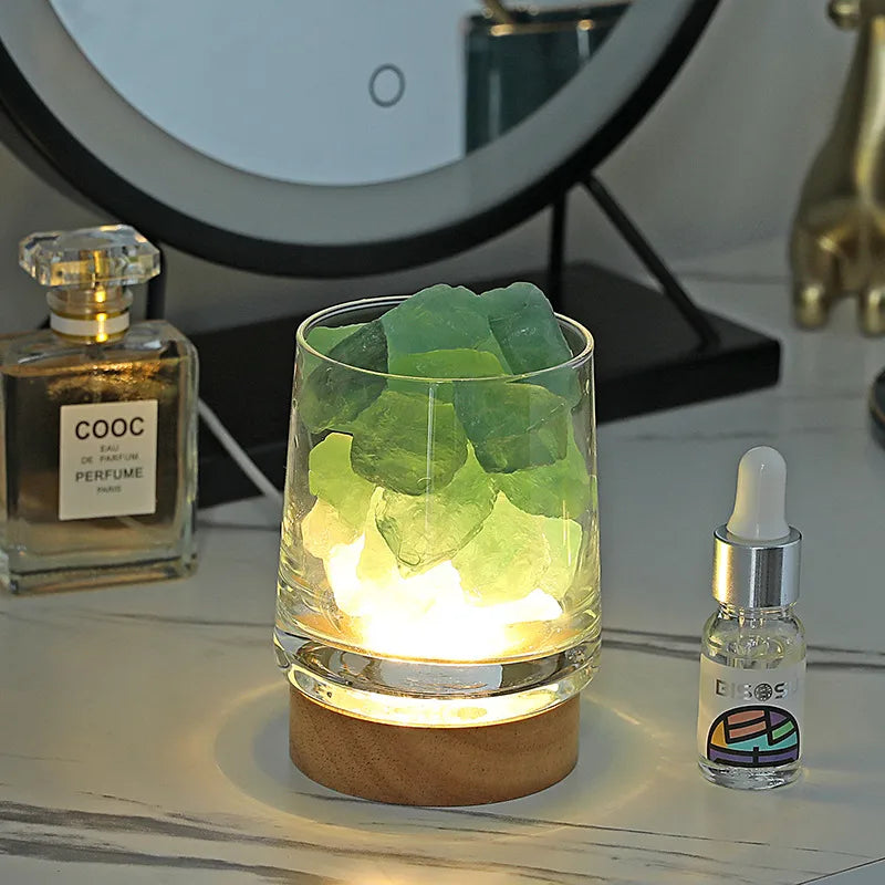 Modern Style Classic Style Geometric Crystal stone aromatherapy essential oil Home Fragrance