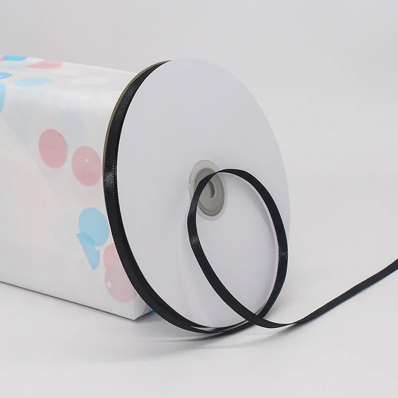 Classic Style Solid Color Polyester Wedding Birthday Party Supplies Gift Wrapping Supplies 1 Roll