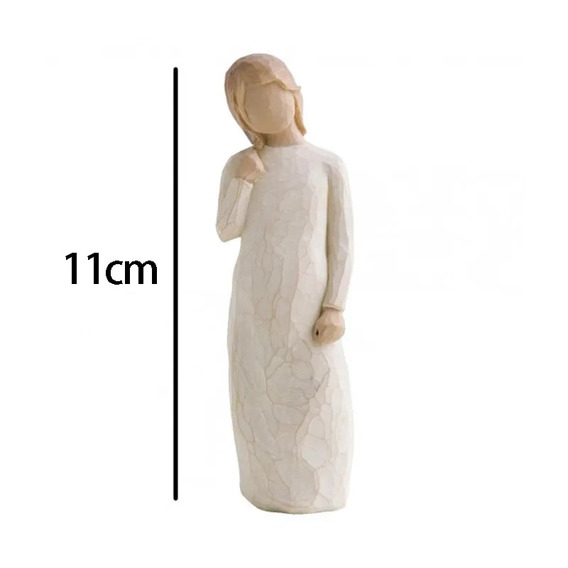 Modern Style Human Synthetic Resin Ornaments Artificial Decorations
