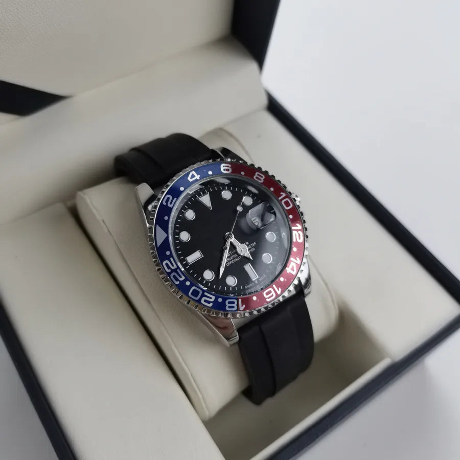 Simple Style Geometric Horseshoe Buckle Quartz Watch Men's Watches