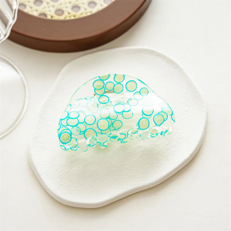 Elegant Lady  Women's Geometric Fruit Acrylic Headwear