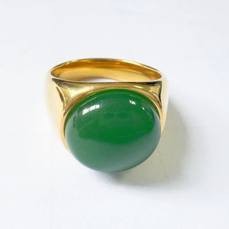 Wholesale Jewelry Elegant Classical Round 304 Stainless Steel Rings