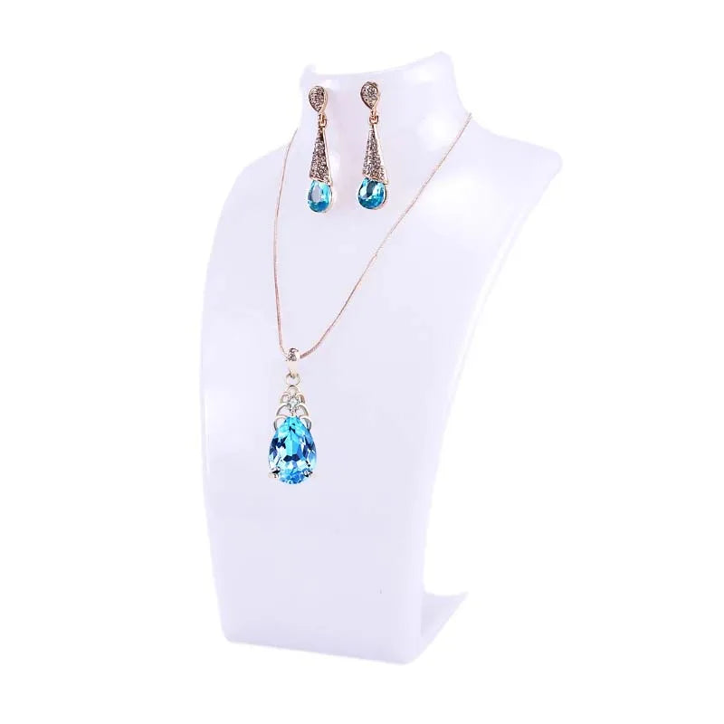 Acrylic model rack necklace jewelry display rack portrait neck rack jewelry rack props wholesale
