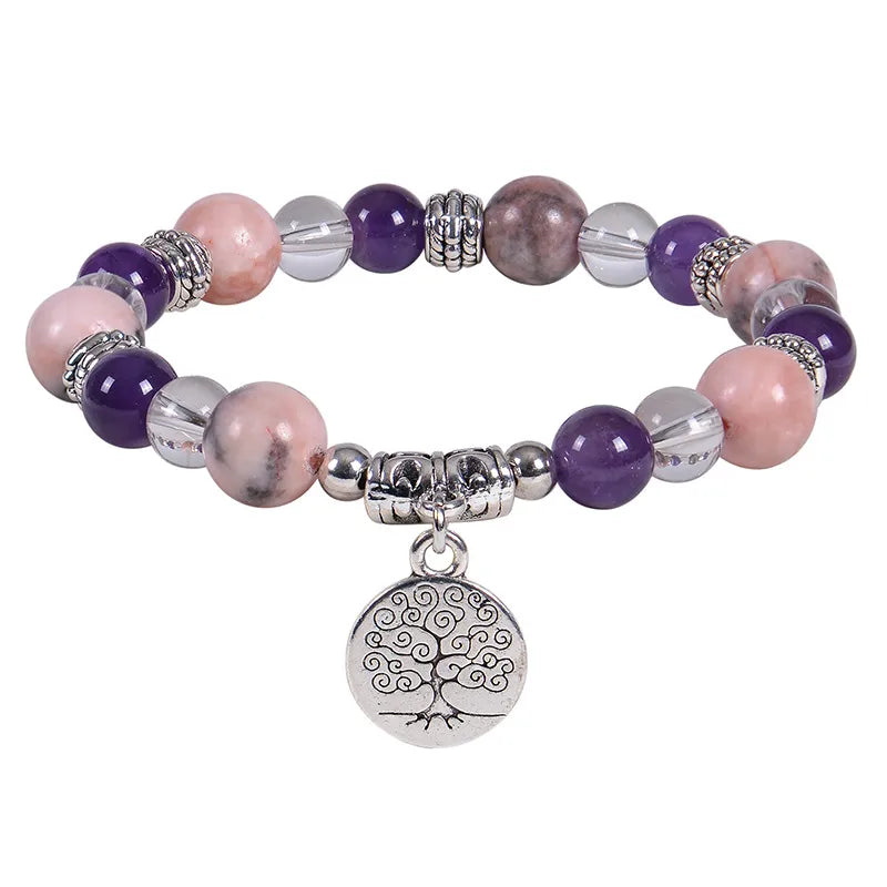 Simple Style Classic Style Round natural stone Bracelets In Bulk