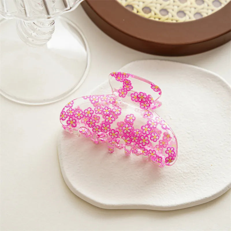 Elegant Lady  Women's Geometric Fruit Acrylic Headwear