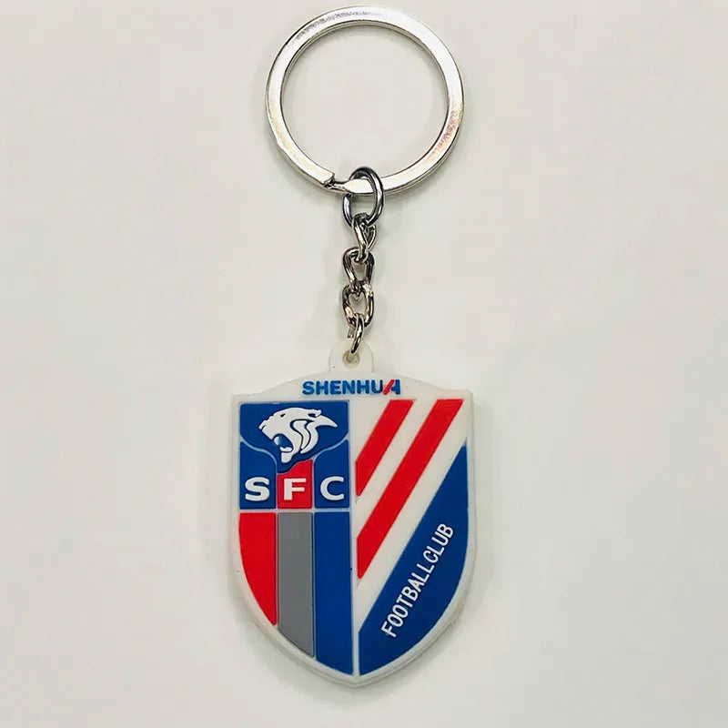Simple Style Animal Letter Number PVC Football World Cup Keychain