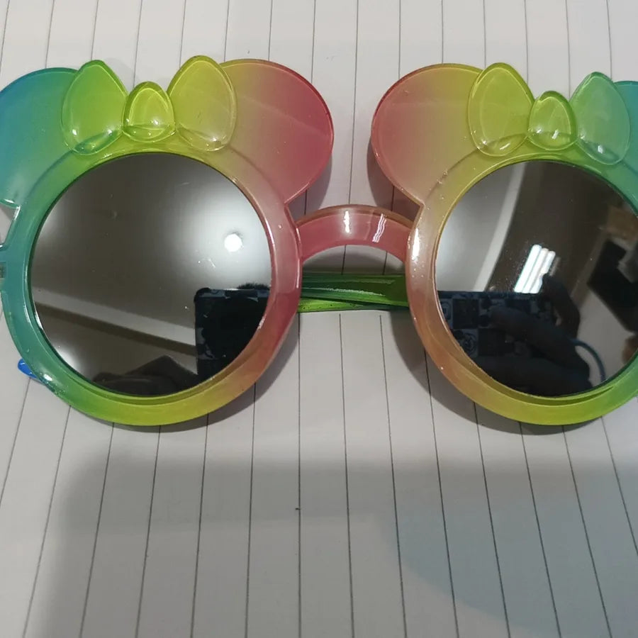 Children's Sunglasses, Cute Princess Fashion Gradient Cartoon Sunglasses for Boys and Girls, Colorful Sun Protection and Trendy Glasses