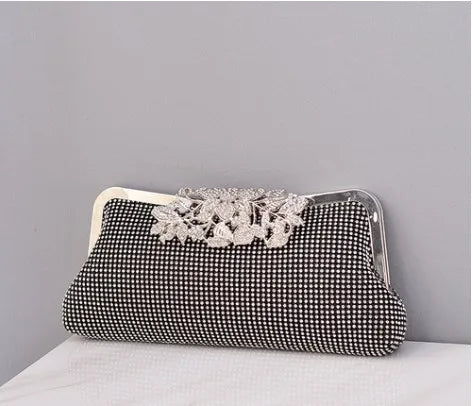 pu leather solid color square evening bags