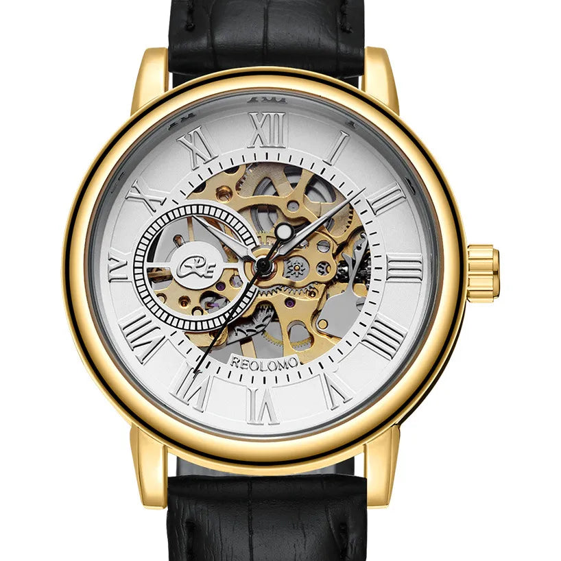 business gear buckle mechanical men's watches