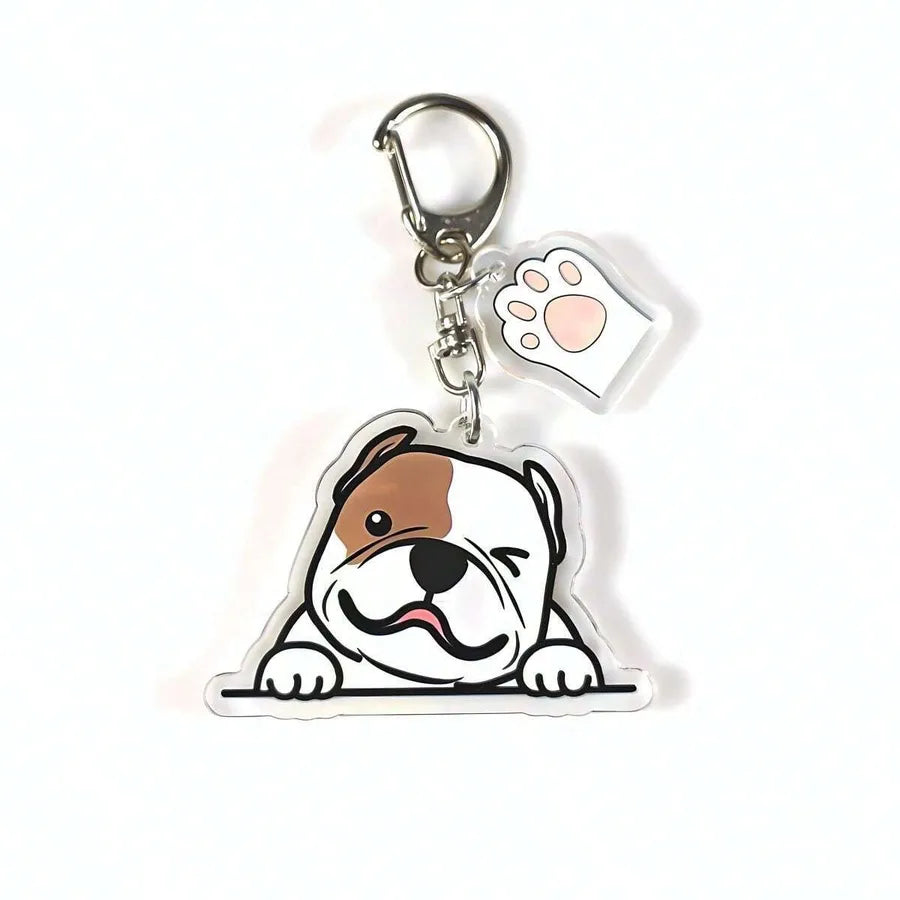 Cute Animal Arylic Keychain