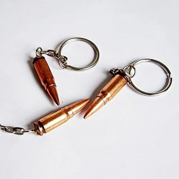 Factory sales metal simulation shell pistol tank aircraft hammer Bell ear spoon keychain uncle souvenir