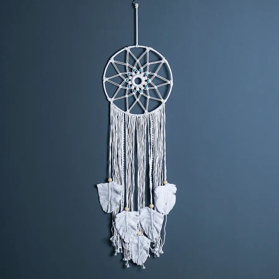 Nordic Style Vacation Dreamcatcher rope Iron Tapestry Dreamcatcher Artificial Decorations