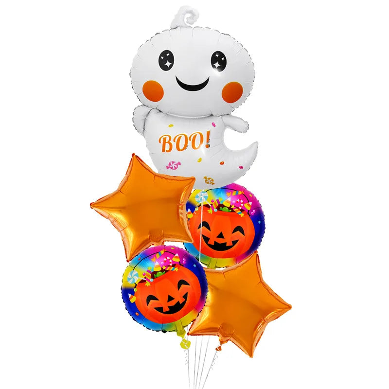 halloween geometric aluminum film party balloon