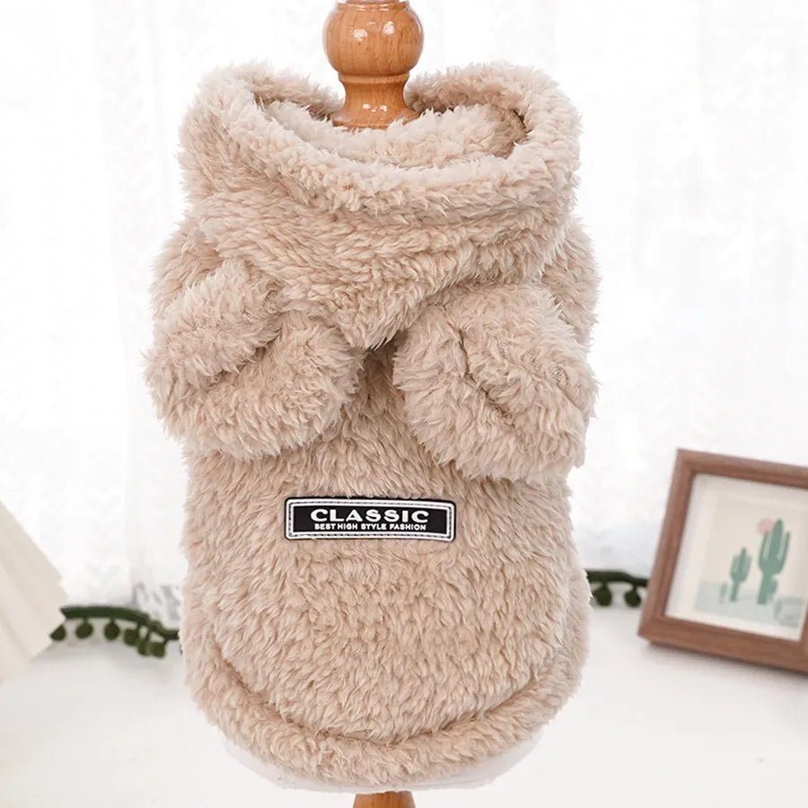 Simple Style Polyester Solid Color Pet Clothing