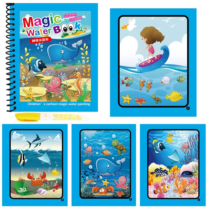 painting book cartoon letter paper toys