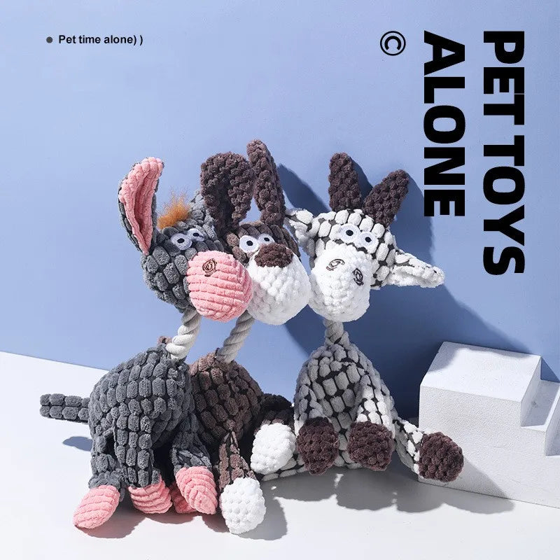 Cute Plush Animal Pet Toys