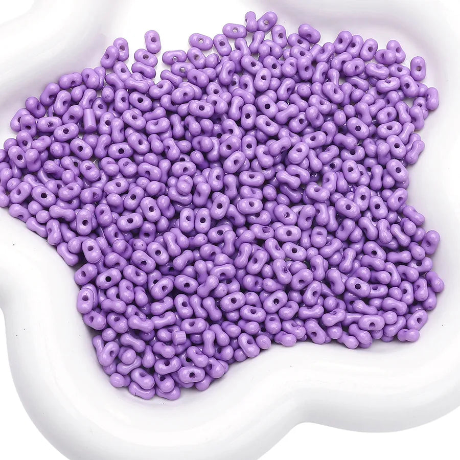 1 Set Arylic Solid Color Beads